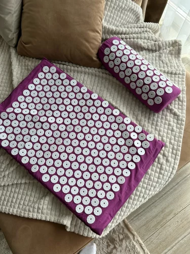 Tapis de Massage Relaxant et Oreiller de Yoga pour l'Acupuncture photo review