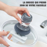 Brosse de cuisine à distribution automatique-8