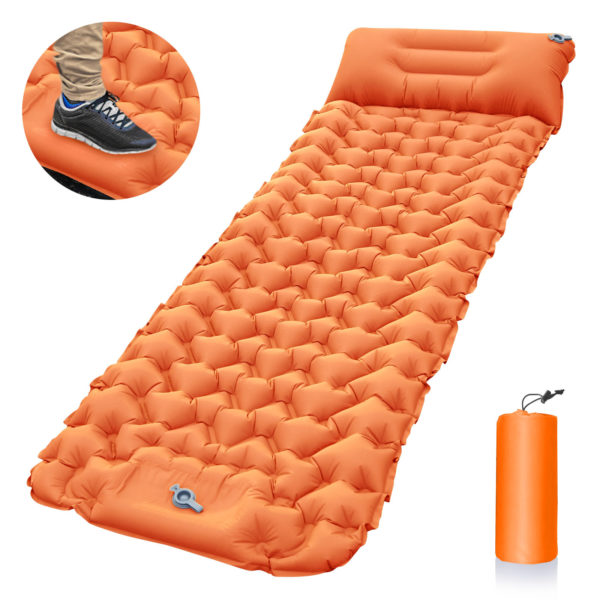 Tapis De Couchage Gonflable Lit Gonflable Portable Pour Le Camping En Plein Air