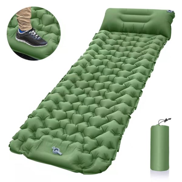 Tapis De Couchage Gonflable Lit Gonflable Portable Pour Le Camping En Plein Air