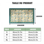 Tapis égouttoir à vaisselle absorbant antidérapant rétro-1