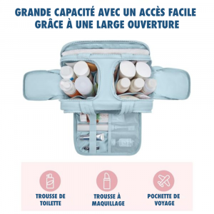 Trousse de maquillage légère de grande capacité-9