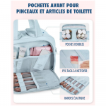 Trousse de maquillage légère de grande capacité-9