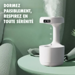 Humidificateur d’air anti-gravité avec affichage LED, brumisation fine-4