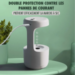 Humidificateur d’air anti-gravité avec affichage LED, brumisation fine-8