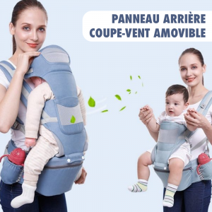 Porte-bébé Ergonomique Sac à Dos – Hanche Kangourou et Face Avant Confortable