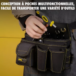 Sac à outils multifonctionnel à la taille-2