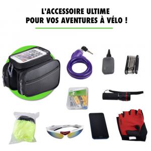 Sac de vélo étanche de grande capacité – Protection maximale pour toutes vos sorties