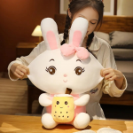 Adorable peluche lapin