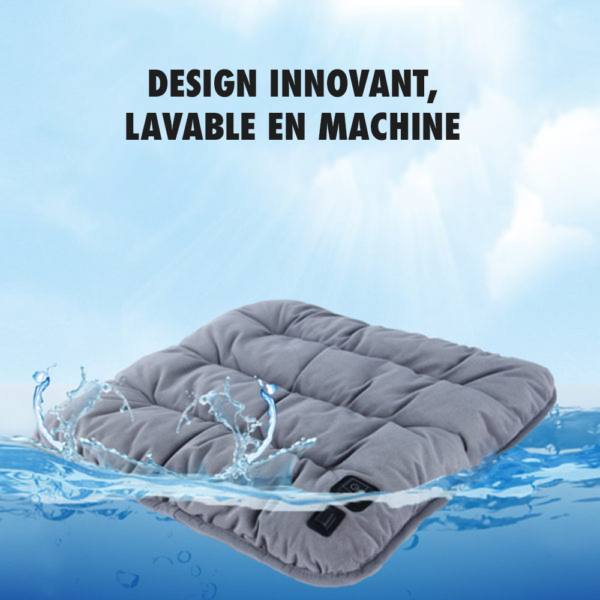 Coussin de siège chauffant bureau interface usb voiture coussin de siège-3