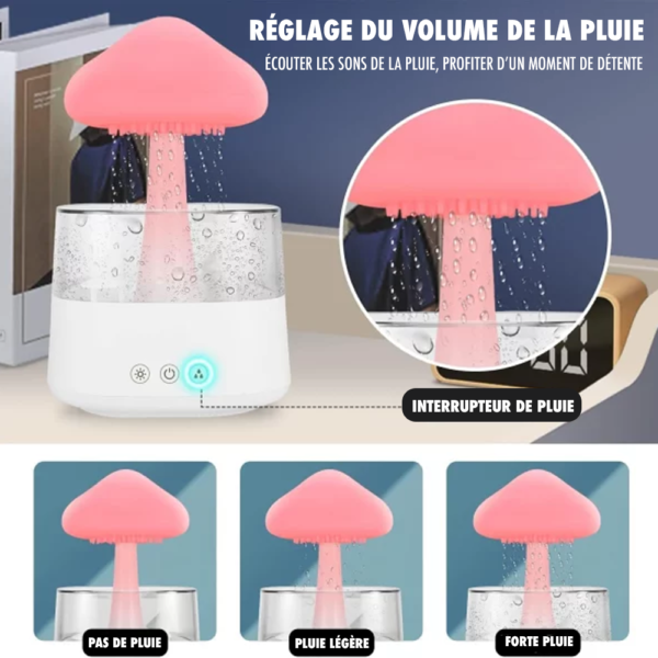 Humidificateur à nuage de pluie-9