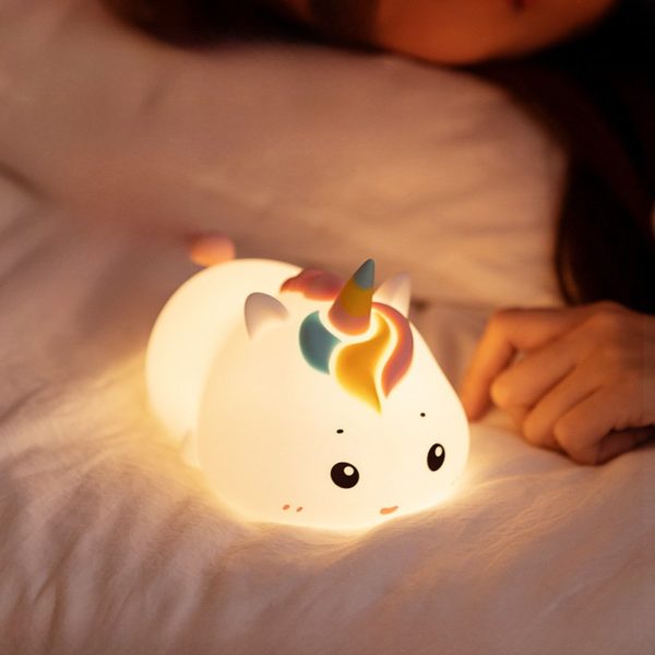 Lampe de nuit LED Licorne