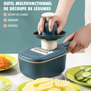 Coupe-légumes et fruits multifonctions Mandoline