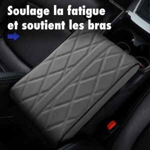 Coussin d’accoudoir de voiture en cuir (1)