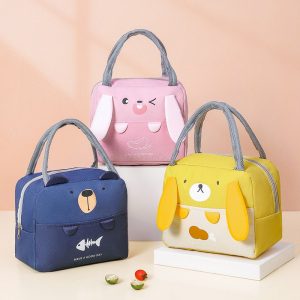 Sac à lunch isotherme à motif de dessin animé