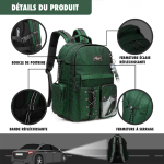 Ensemble de sacs à dos légers et durables pour étudiants et voyageurs