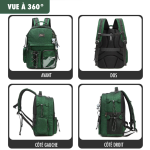 Ensemble de sacs à dos légers et durables pour étudiants et voyageurs