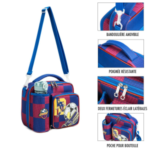 Sacs à lunch pour enfants avec poches pour bouteilles-3