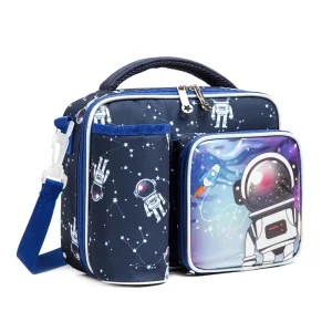 Boîte à lunch élégante et durable pour enfants à motif univers