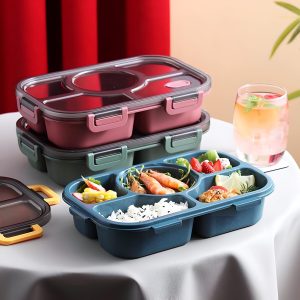 Boîte à lunch Bento écologique et étanche pour enfants et étudiants