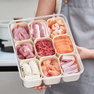 Boîte de rangement pour épices – Organisateur d'assaisonnement étanche, anti-poussière et portable